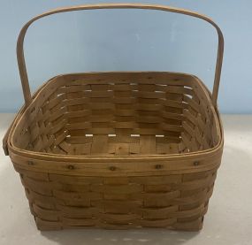 Handwoven Longaberger Basket
