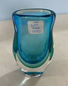 Giuliano Tosi Art Glass Vase