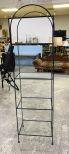 Painted Wrought Iron Display Stand