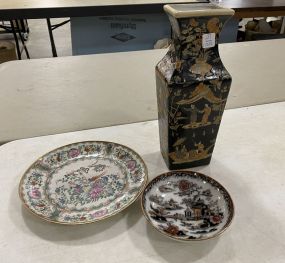 3 Chinese Porcelain Pieces