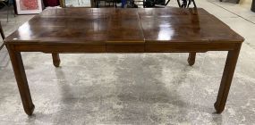 Modern Cherry Oriental Style Dining Table