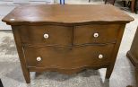 Antique Painted Oak Low Boy