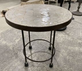 Small Mosaic Top Side Table