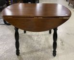 Round Drop Leaf Table