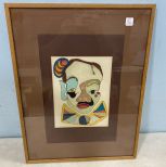 C. Metzroth Abstract Clown Art