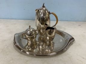 Flair 1847 Rogers Bros. Silver Plate Tea Set