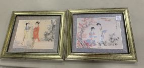 Two Japanese Women Prints