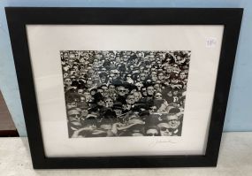 Ole Miss Vs Tennessee 1967 Photograph Signed