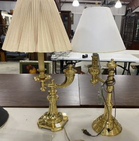 Pair of Gold Lamps