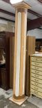 Antique Painted House Column