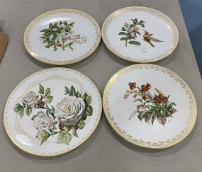 Four Boehm Porcelain Plates