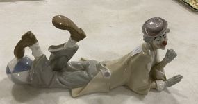 LLADRO Porcelain Clown Figurine