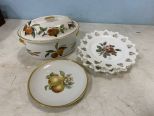 Porcelain Dish and Plates