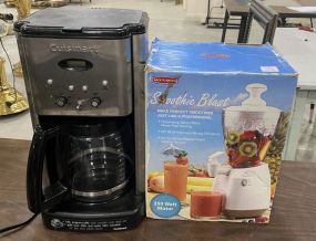 Cuisinart Coffee Maker and Smoothie Blast Blender