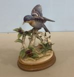 Parula Warbler Bird Figurine By Andrea
