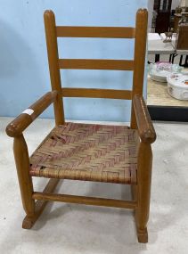 Child's Primitive Style Walking Chair
