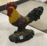 Metal Rooster Door Stop