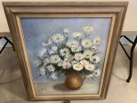 Signed Flower Bouquet Still Life