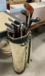 Set of Vintage Golf Clubs