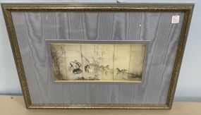 Panel Horse Print Framed