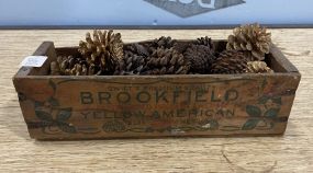Old Brookfield Yellow American Box