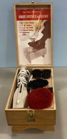 Electric Shoe Polisher in Shoe Shinning Storage Box