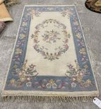 Hi Pile Wool Rug. 3' x 5.6'