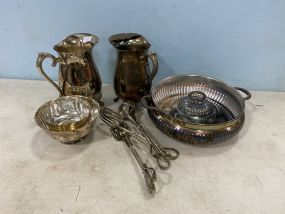 Serving Silverplate Pieces