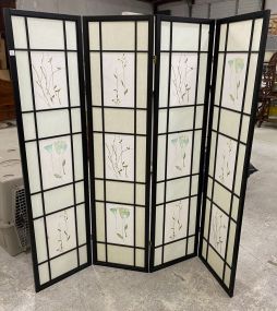 Four Panel Room Dividing Screen