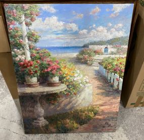 Scenic View Painting on Canvas