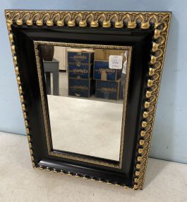Modern Gold Rectangle Accent Mirror
