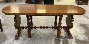 Antique Large Library/Sofa Table