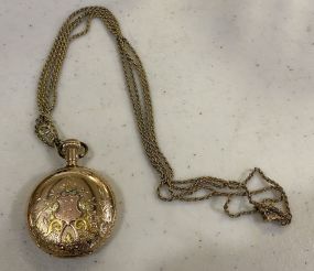 Elgin 14K Warranted Pocket Watch