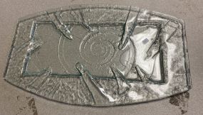 Pearl River Glass Platter