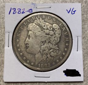 1882-0 Morgan Dollar