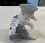 Lladro Porcelain Cat