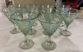 Set of 10 Mexican Margarita Glasses