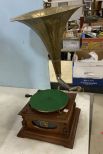 Vintage Gramophone Record Player