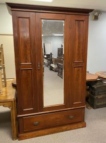 Large English Single Wardrobe