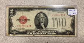 1928G $2 Red Seal Note