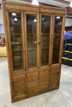 Stanley Furniture Mid Century Style China Cabinet