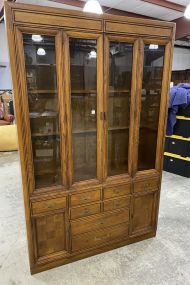 Stanley Furniture Mid Century Style China Cabinet