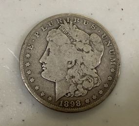 1898-S Morgan Silver Dollar