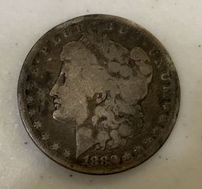 1880 Morgan Silver Dollar