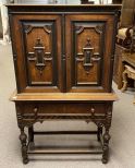 Berkey & Gay Co. Jacobean Cabinet