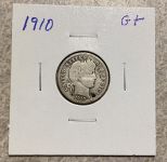 1910 Barber Dime