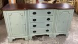Painted Duncan Phyfe Style Buffet