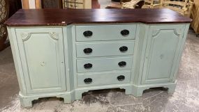 Painted Duncan Phyfe Style Buffet