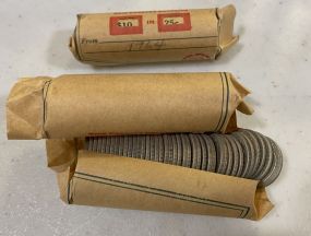 Two 40 Roll of 1964 Quarters