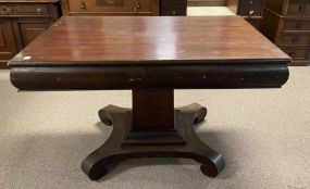 Empire Style Pedestal Foyer/Parlor Table